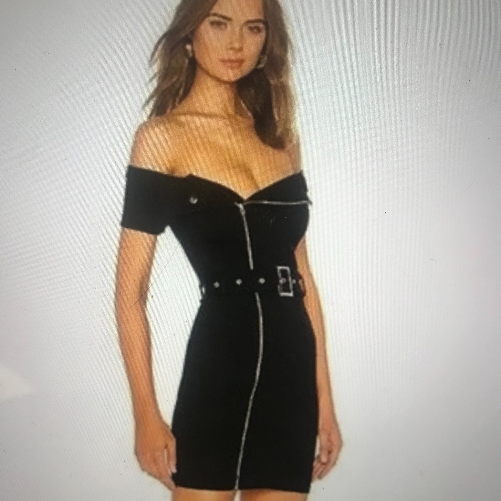 Super down Little Moto dress. NWT
